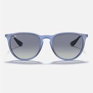 Ray-Ban Erika Color Mix in Polished Transparent Blue